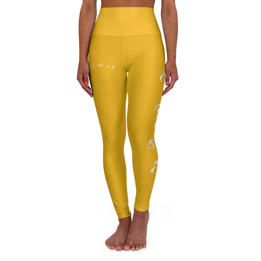 High Waisted Yoga Leggings (AOP)