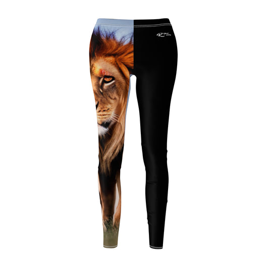 Women's Cut & Sew Casual Leggings (AOP)