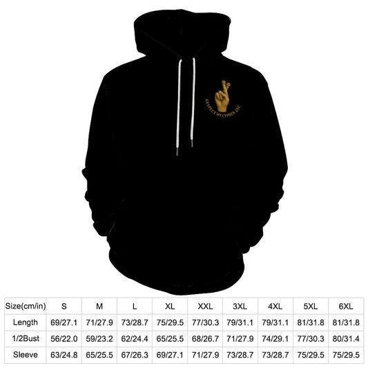 RMC Men's Hoodie with Double-layer Cap