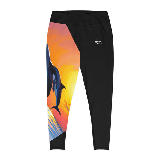 Plus Size Leggings (AOP)