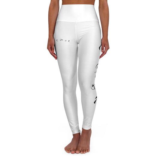 High Waisted Yoga Leggings (AOP)