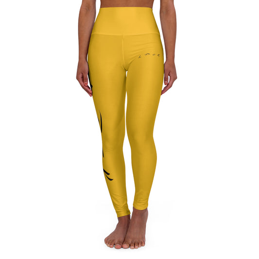 High Waisted Yoga Leggings (AOP)