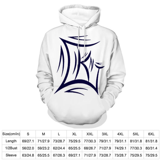 King Whit/Blue Custom Hoodie